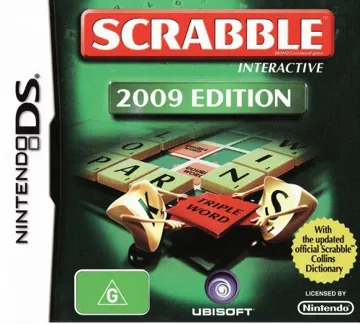 Scrabble Interactive - 2009 Edition (Europe) (En,Fr) box cover front